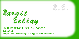 margit bellay business card
